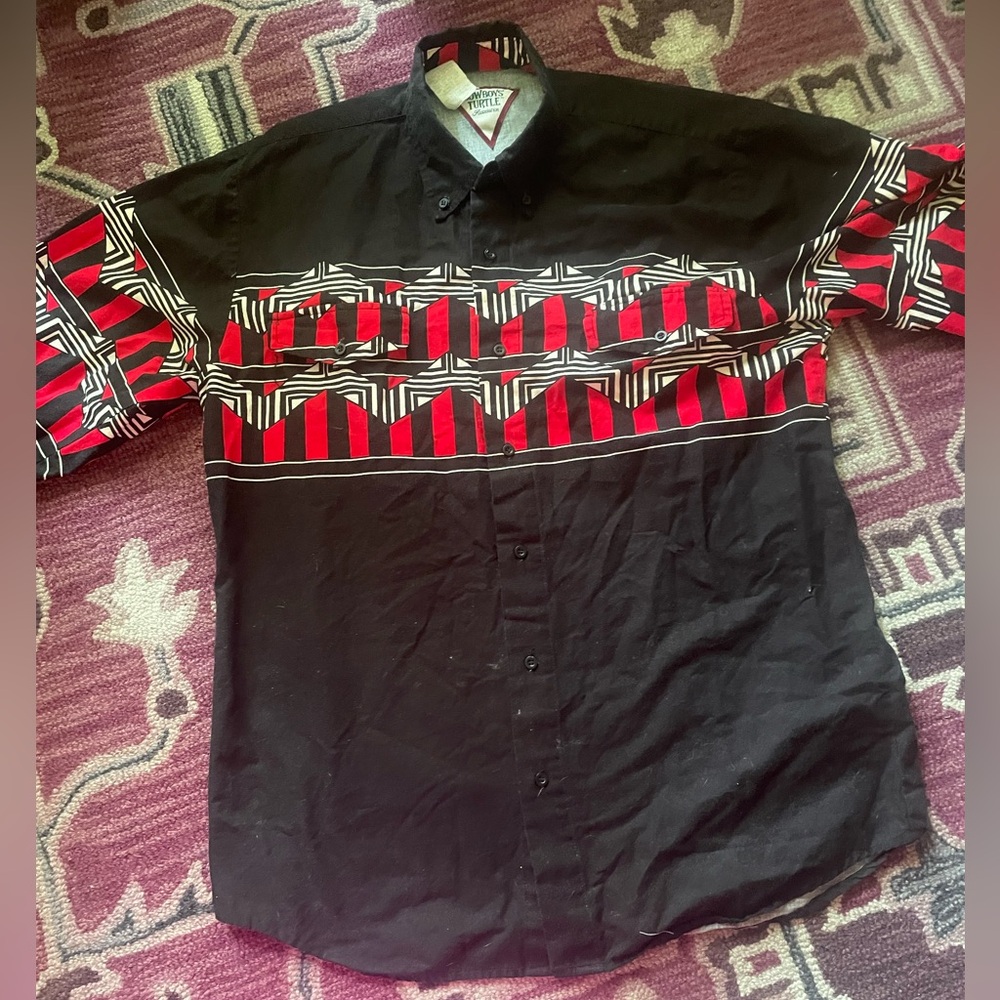 Vintage Western Button Down